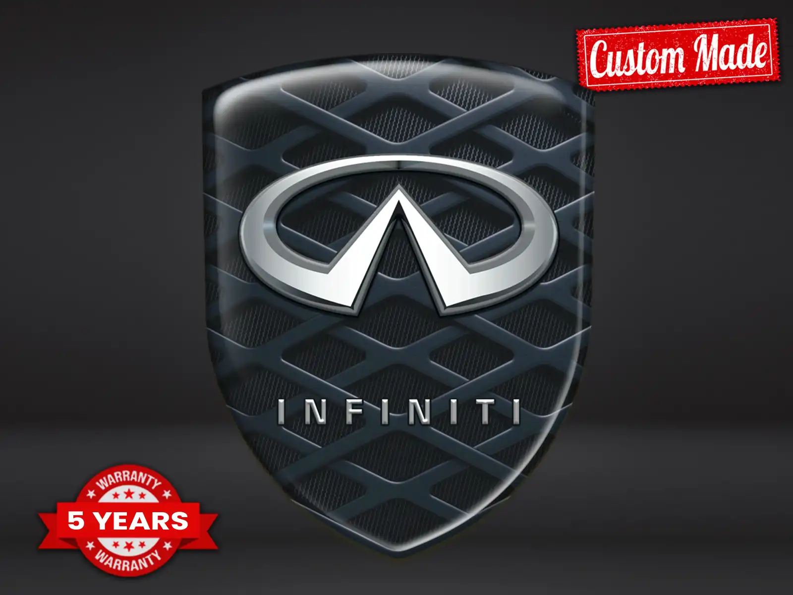 Infiniti Vinyl Logosticker Robust Universal Hochwertig